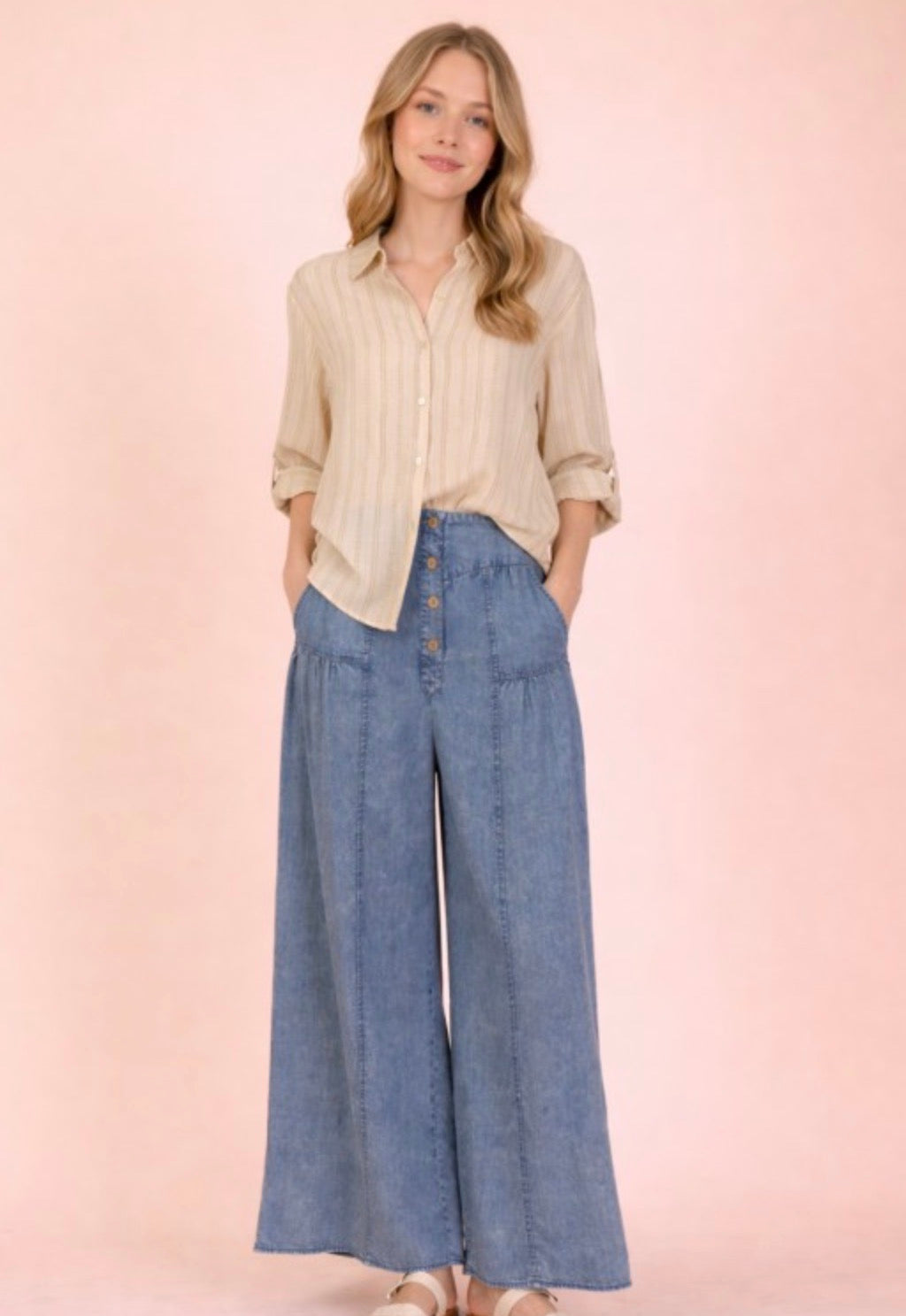 Gracie Denim Pants