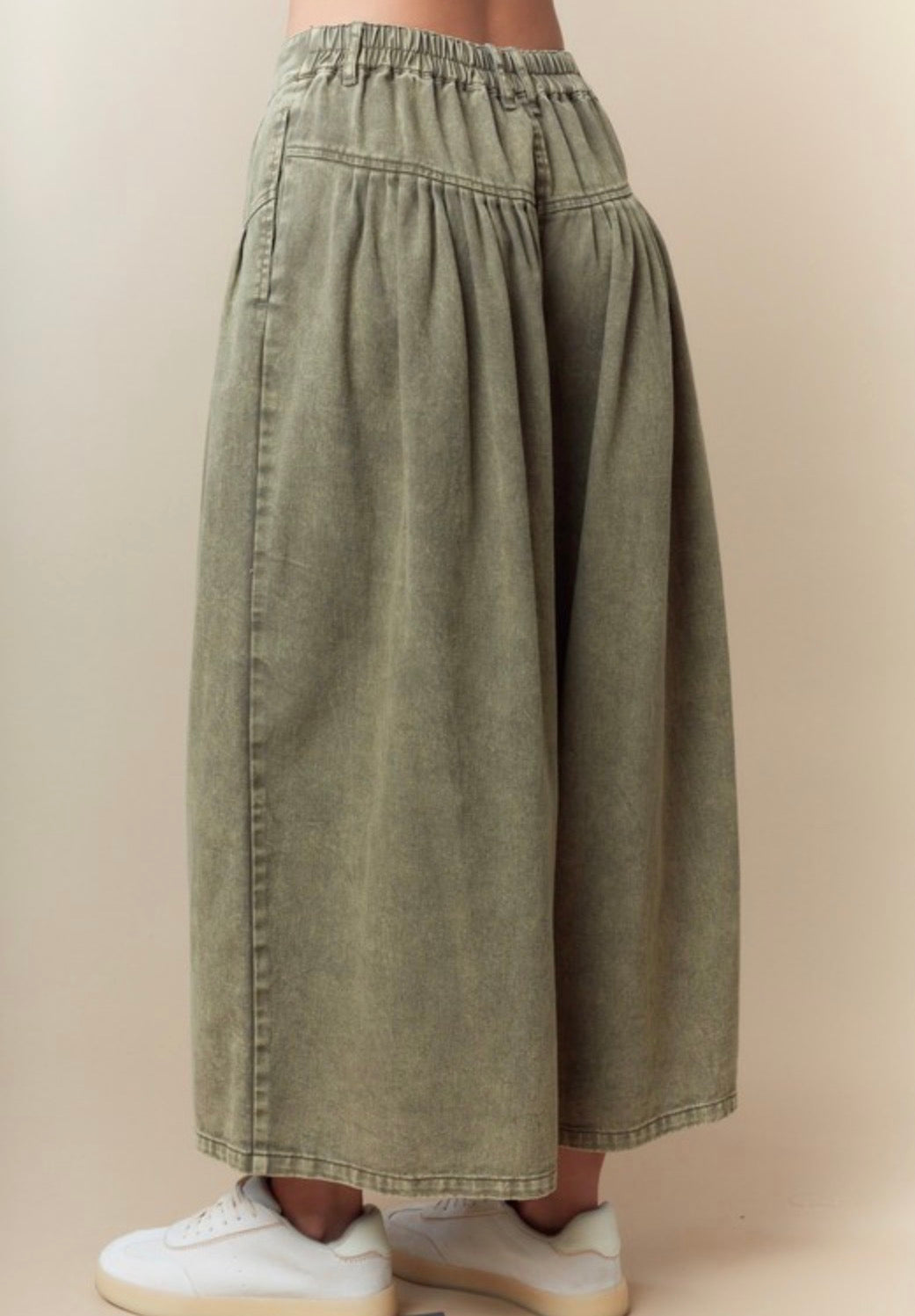 Gracelyn Denim Wide Leg Pants