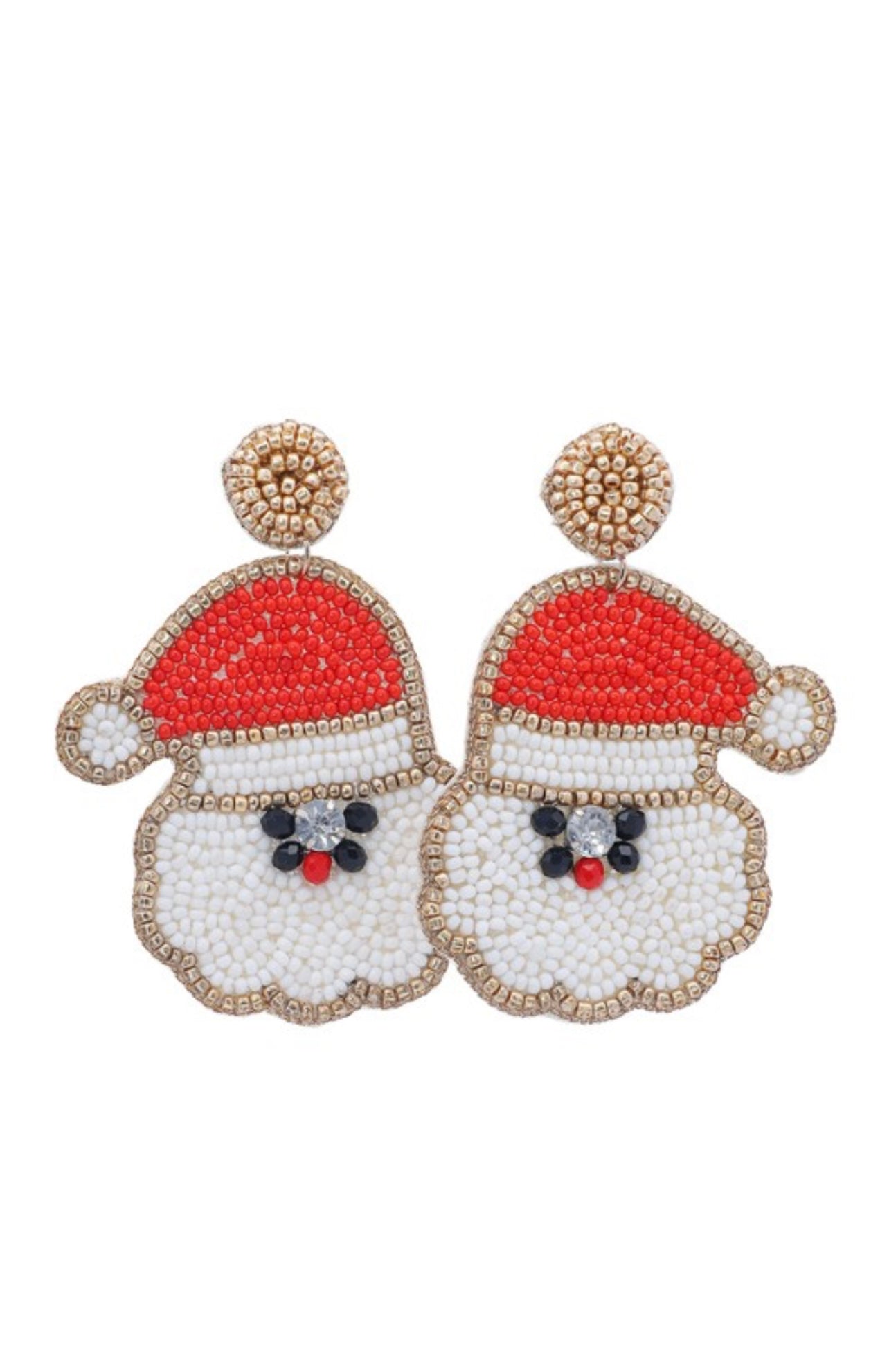 Santa Earrings